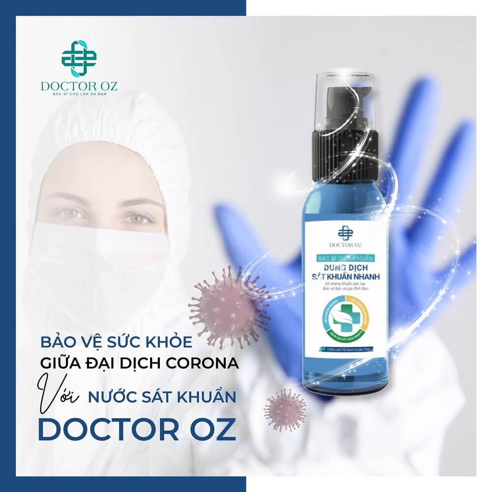 Dung dịch sát khuẩn nhanh Doctor OZ